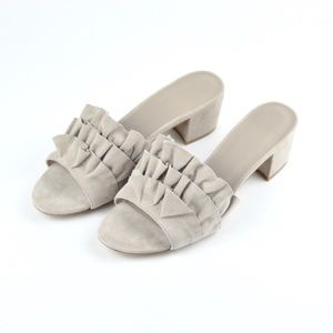 RUFFLES Joie Mai Slide Sandals with Heels